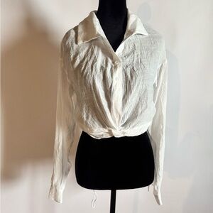 Hello Molly Long Sleeve Top Size M/6